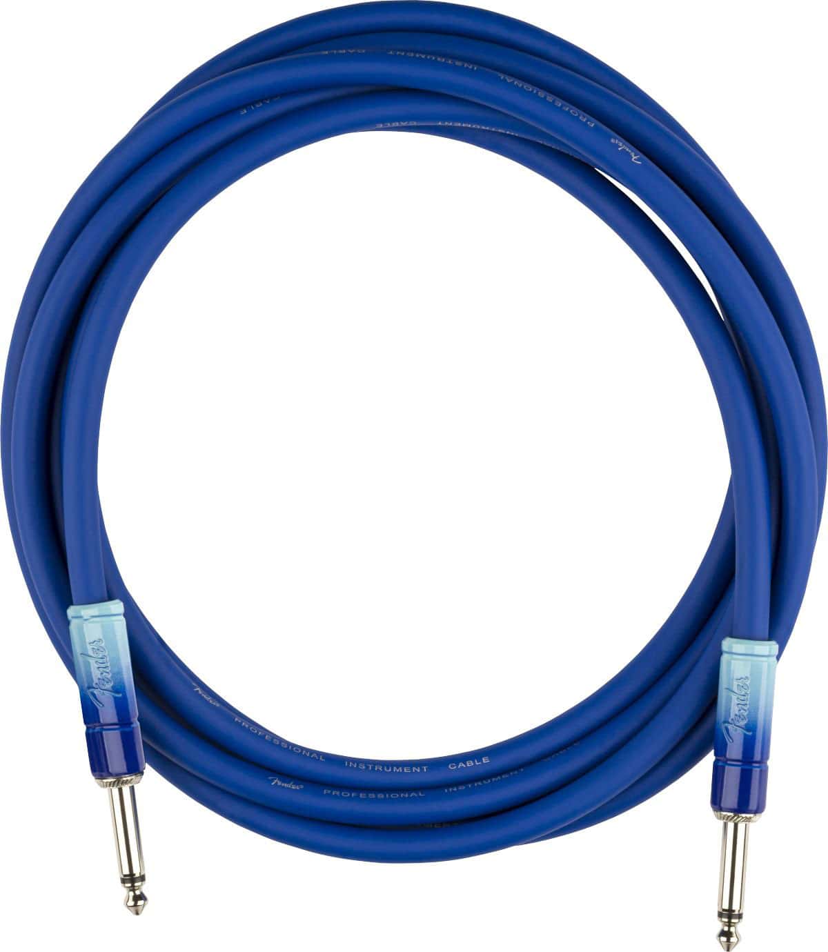 FENDER 10' OMBRE CABLE BELAIR BLUE