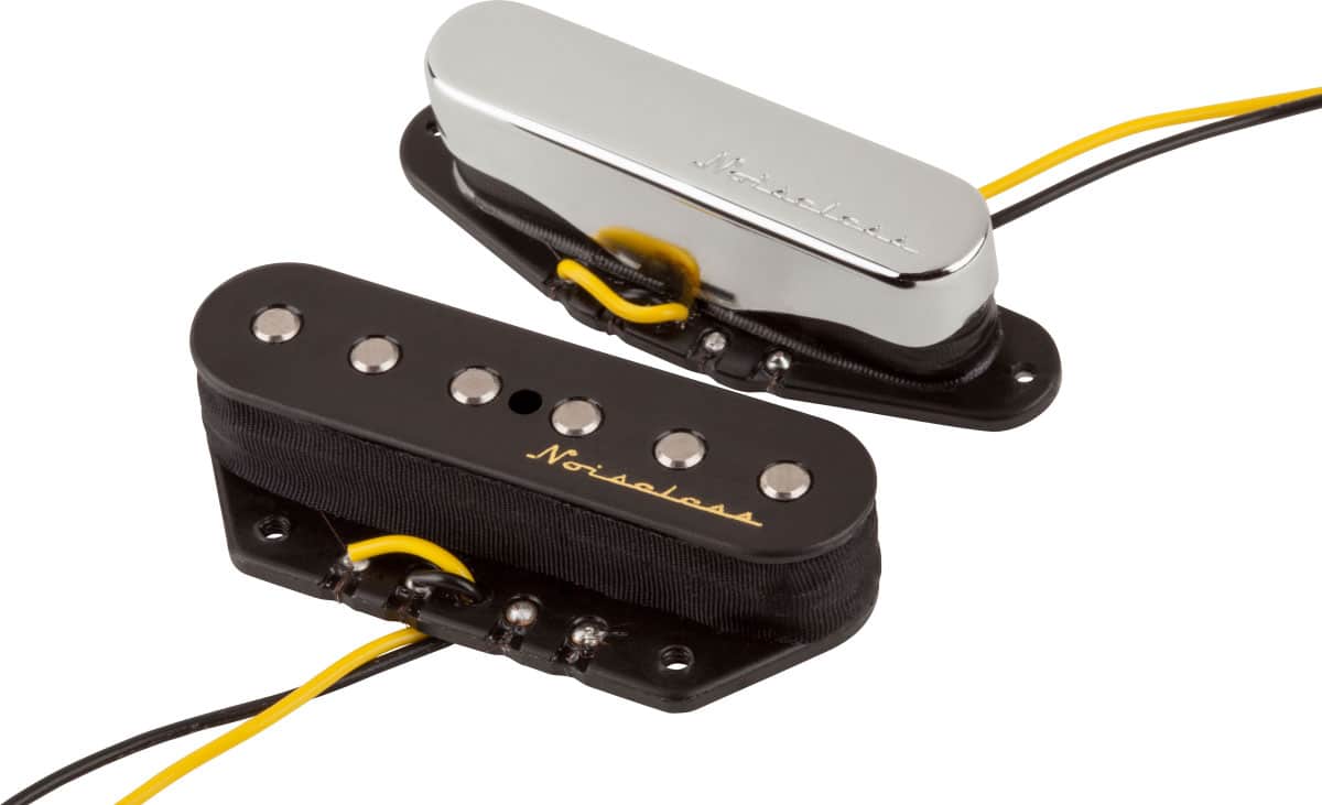 FENDER VINTAGE NOISELESS TELE PICKUPS, (2)