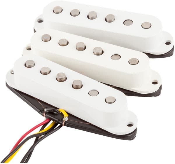 FENDER TEX-MEX STRAT PICKUPS, (3)