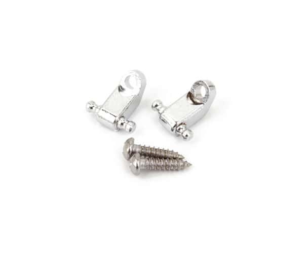 FENDER AMERICAN STANDARD STRING GUIDES (2) (CHROME)