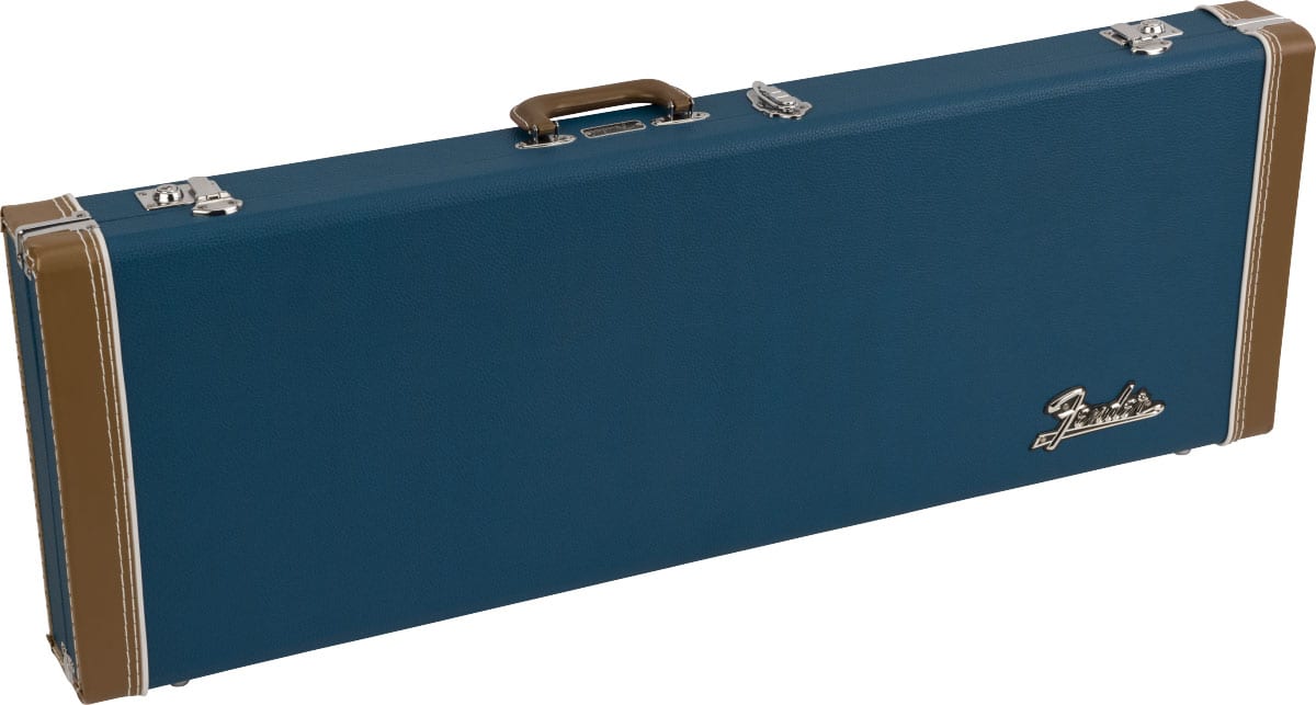 FENDER ETUI EN BOIS SÉRIE CLASSIQUE STRAT®/TELE® LAKE PLACID BLUE