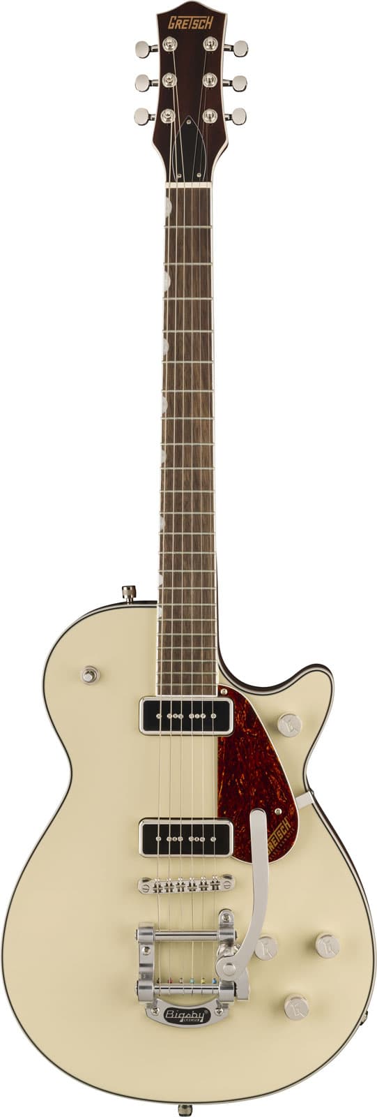 GRETSCH GUITARS G5210T-P90 ELECTROMATIC JET TWO 90 SINGLE-CUT WITH BIGSBY IL VINTAGE WHITE