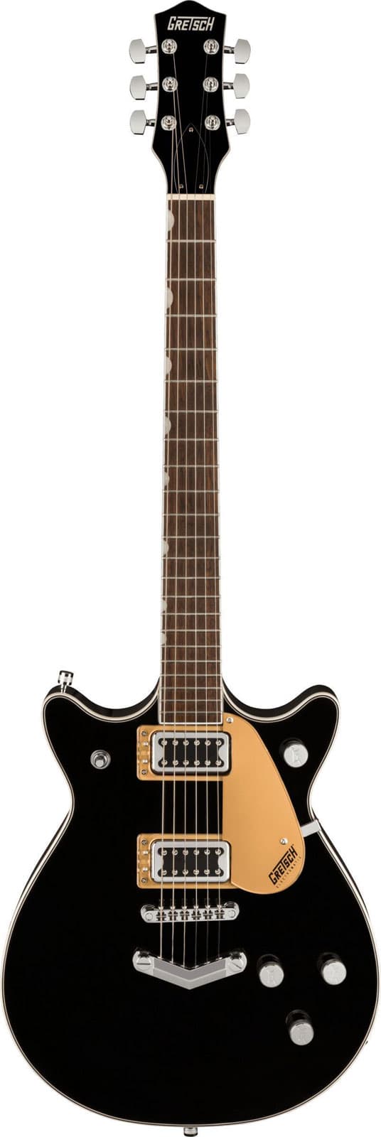 GRETSCH GUITARS G5222 ELECTROMATIC DOUBLE JET BT WITH V-STOPTAIL IL BLACK