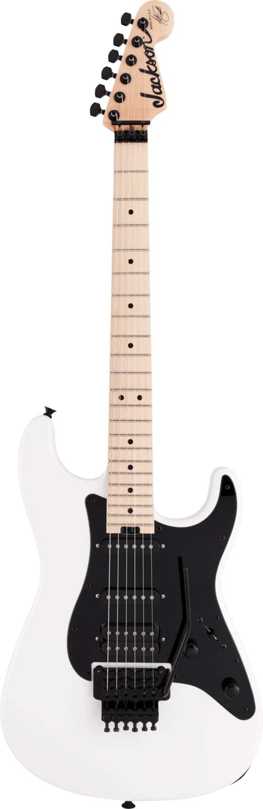 JACKSON GUITARS USA SIGNATURE ADRIAN SMITH SAN DIMAS SDM MN, SNOW WHITE