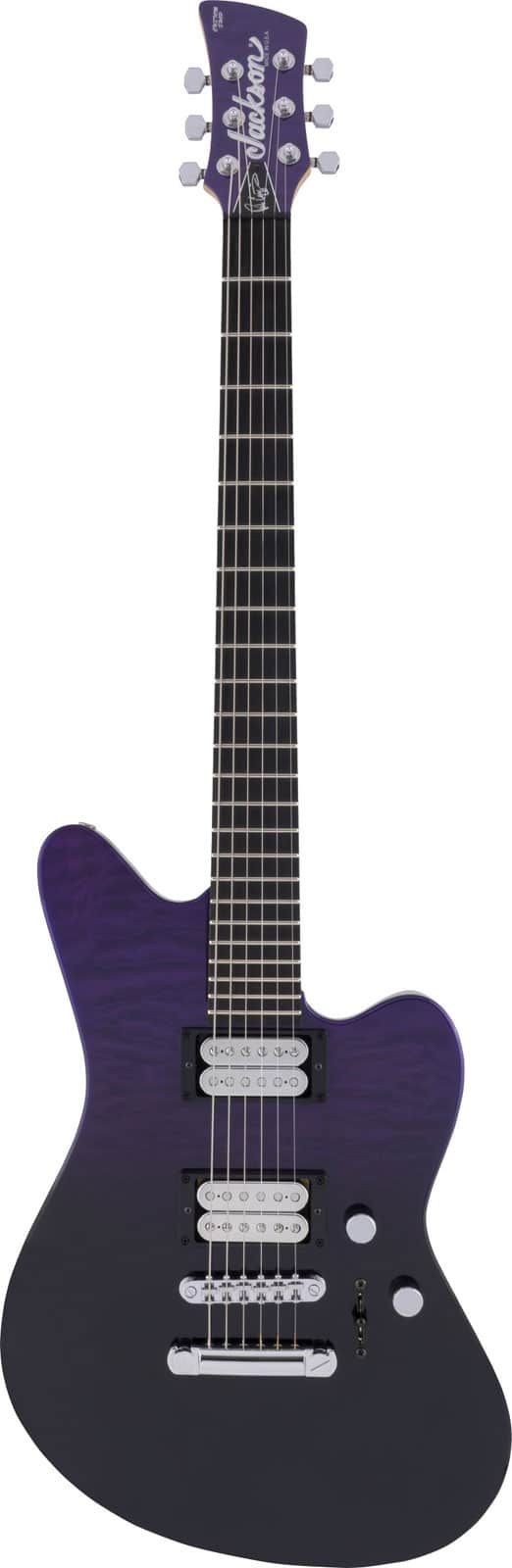 JACKSON GUITARS USA SIGNATURE ROB CAGGIANO SHADOWCASTER EBO, TRANS PURPLE FADE