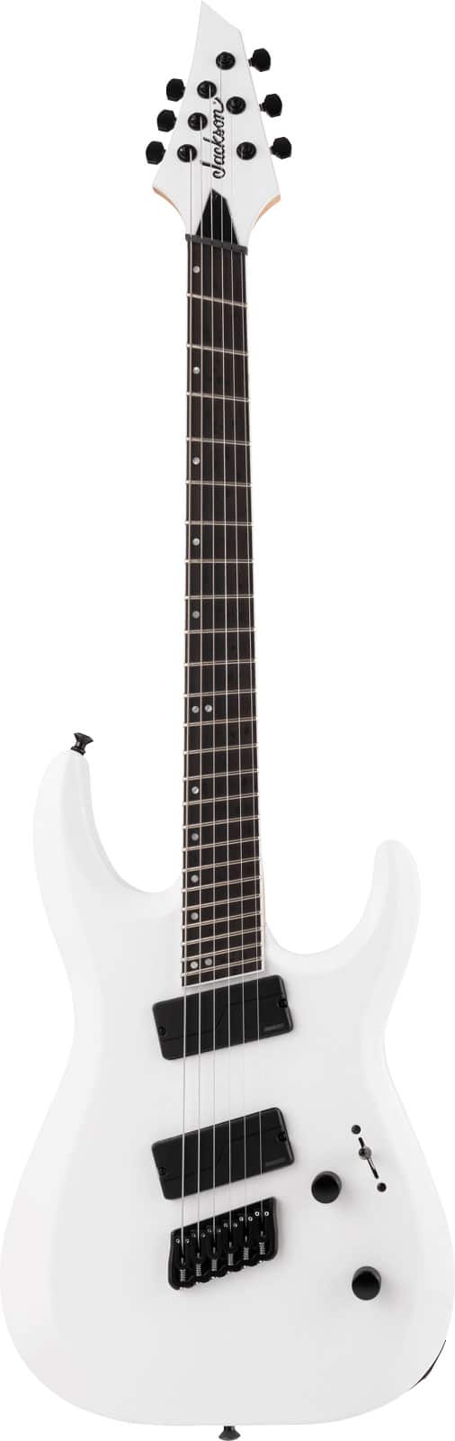 JACKSON GUITARS PRO DINKY DK MODERN HT6 MS EBO, SNOW WHITE