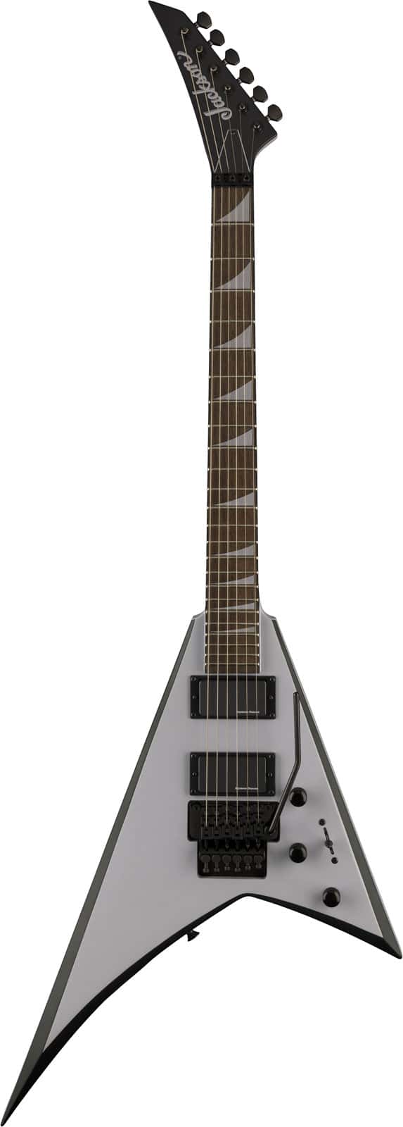 JACKSON GUITARS X SERIES RHOADS RRX24 IL BATTLESHIP GRAY WITH BLACK BEVELS