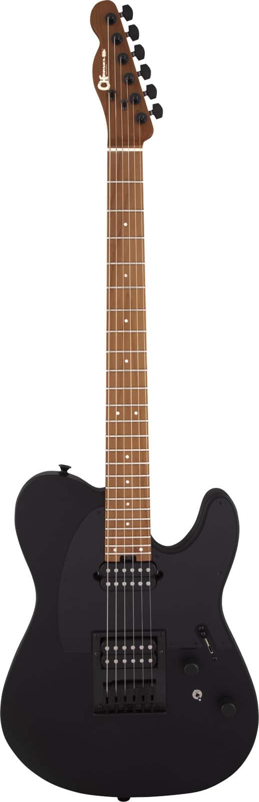 CHARVEL PRO-MOD SO-CAL STYLE 2 24 HH HT CM MN, SATIN BLACK