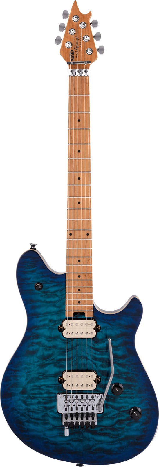 EVH WOLFGANG SPECIAL QM MN, CHLORINE BURST