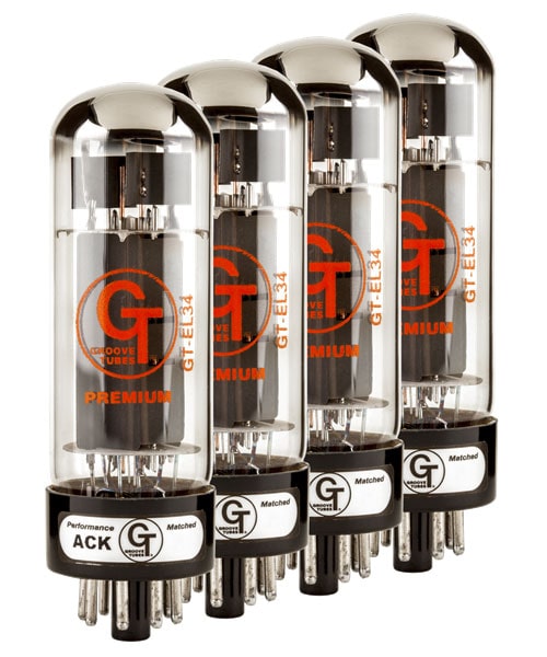 GROOVE TUBES GROOVE TUBES GT-EL34-R MED QUARTET