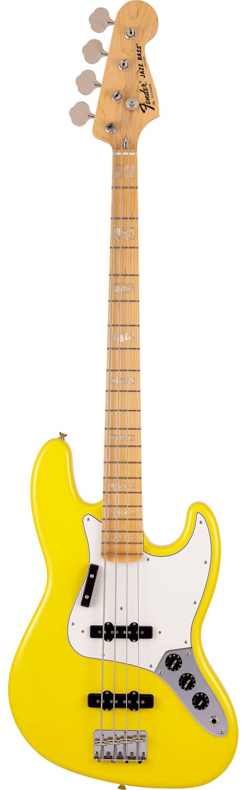 FENDER MIJ LTD JAZZ BASS MN MONACO YELLOW