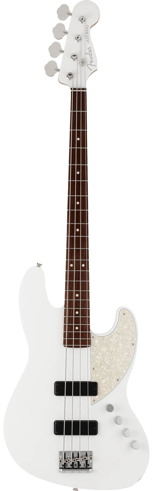 FENDER JAPAN ELEMENTAL JAZZ BASS RW NIMBUS WHITE