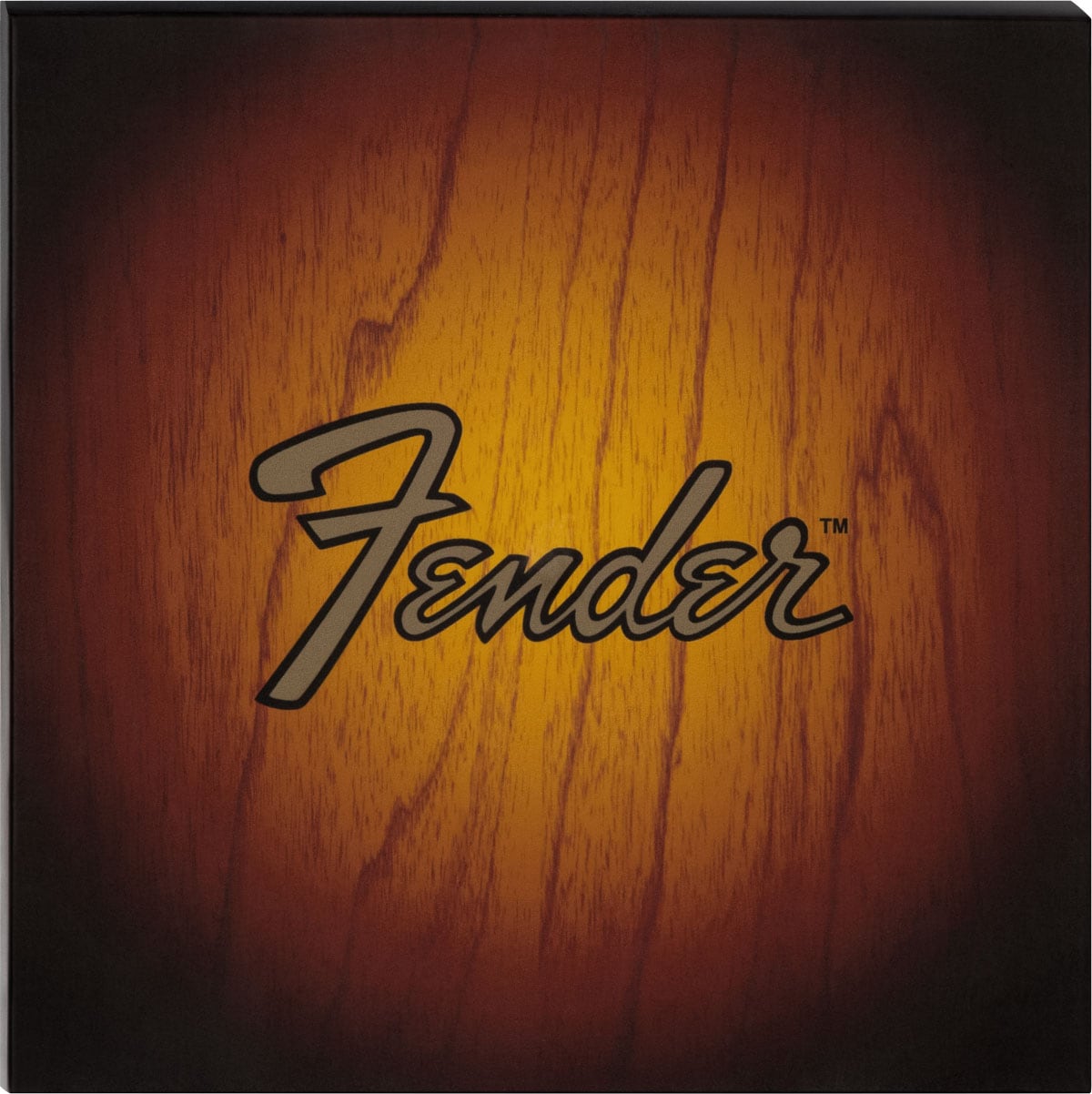 FENDER FENDER SUNBURST TURNTABLE COASTER SET