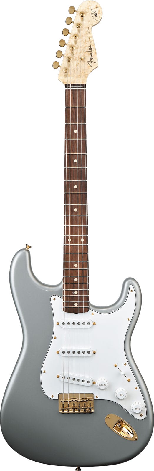 FENDER CUSTOM SHOP ARTIST 2023 ROBERT CRAY SIGNATURE STRATOCASTER INCA SILVER