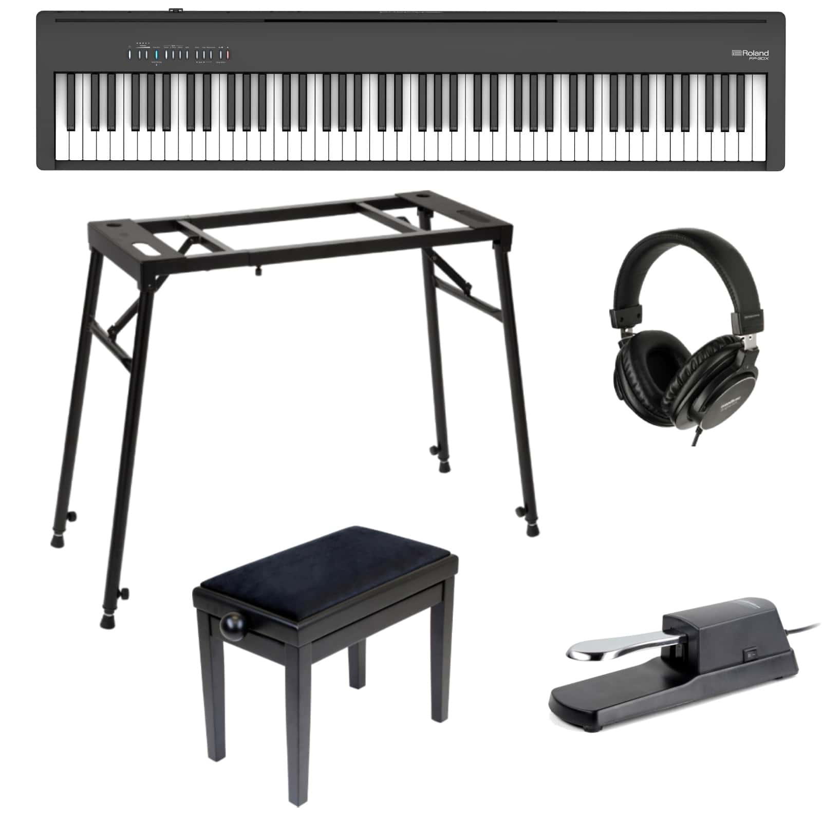 ROLAND FP30X NOIR PACK CONFORT