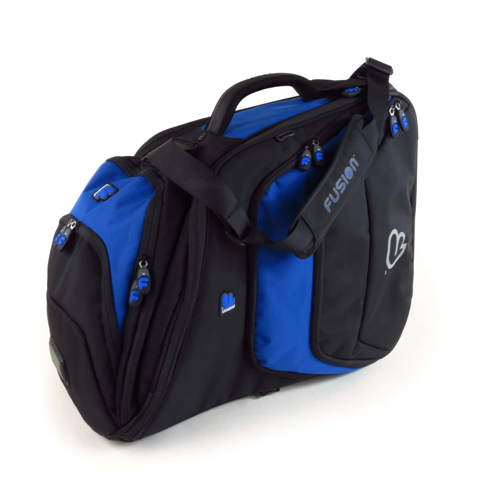 FUSION BAGS HOUSSE COR D'HARMONIE PRO (PAVILLON FIXE) NOIRE ET BLEUE PB-10-B 