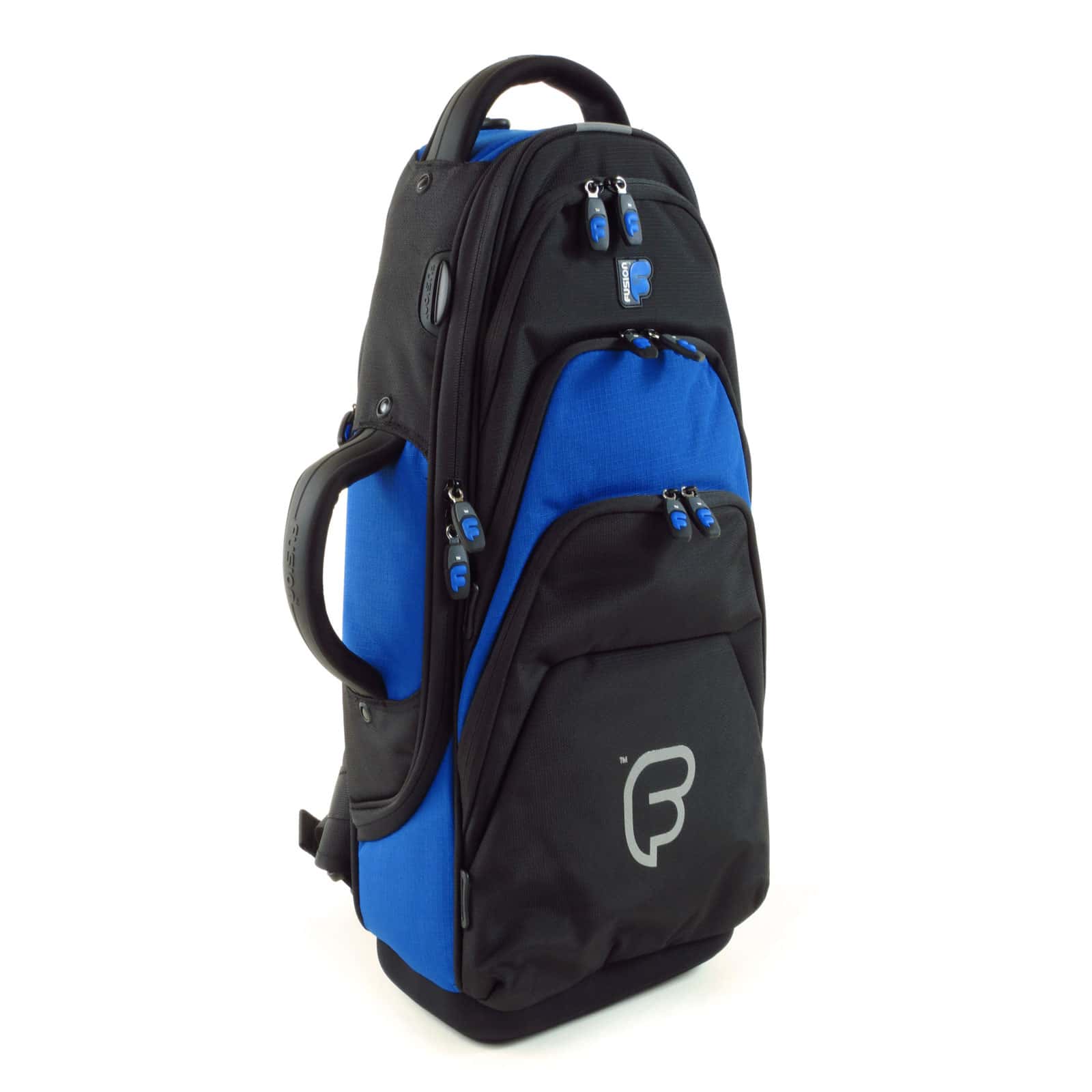 FUSION BAGS HOUSSE SAXOPHONE ALTO NOIRE ET BLEUE PW-01-B 