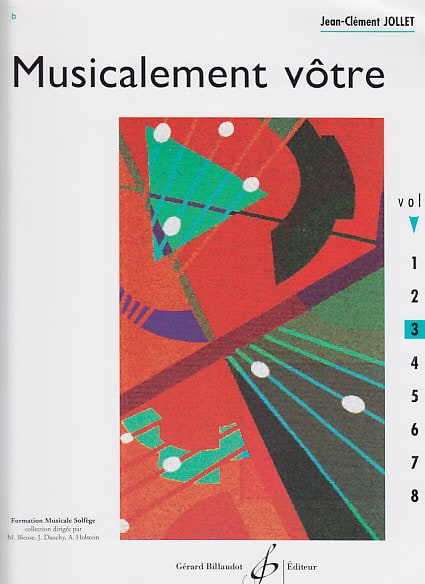 BILLAUDOT JOLLET JEAN-CLEMENT - MUSICALEMENT VOTRE VOL.3