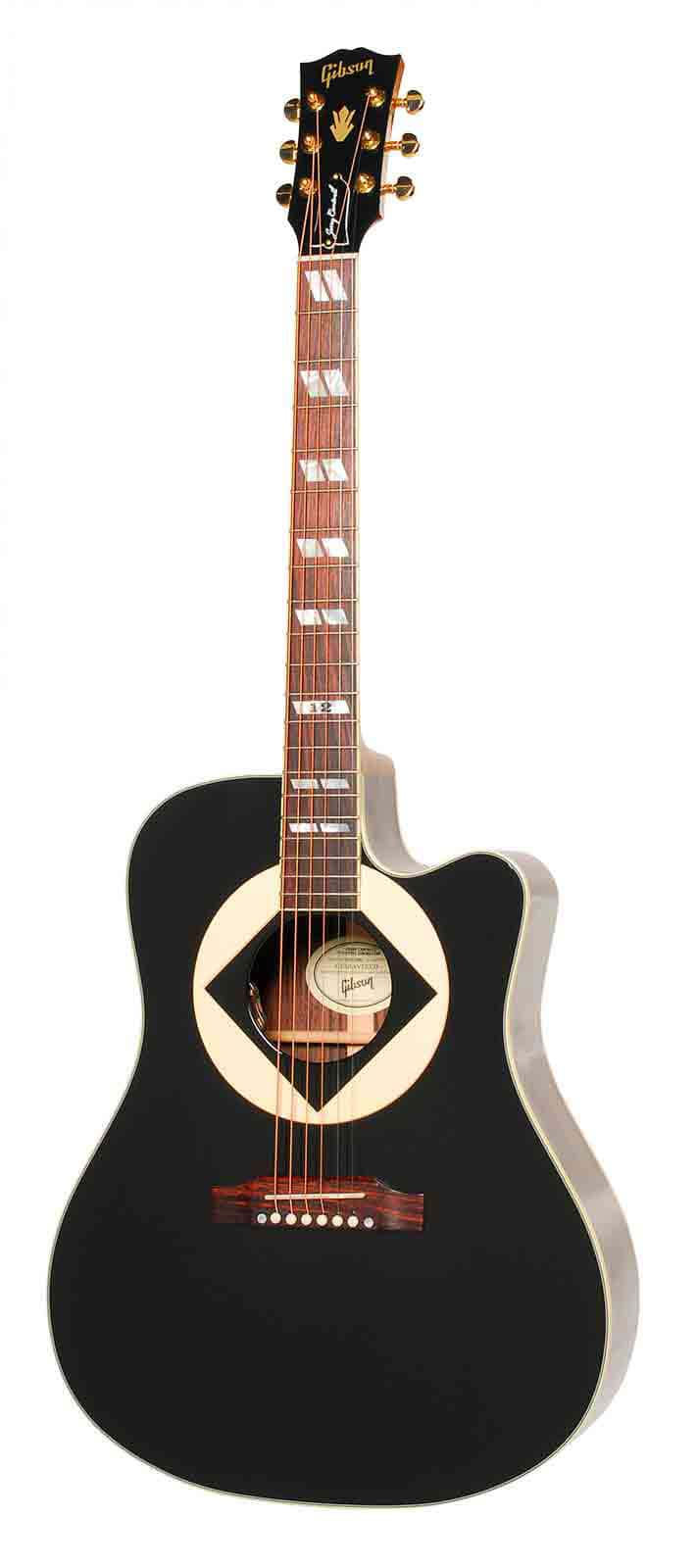 GIBSON ACOUSTIC SONGWRITER ARTIST JERRY CANTRELL EBONY CS MC