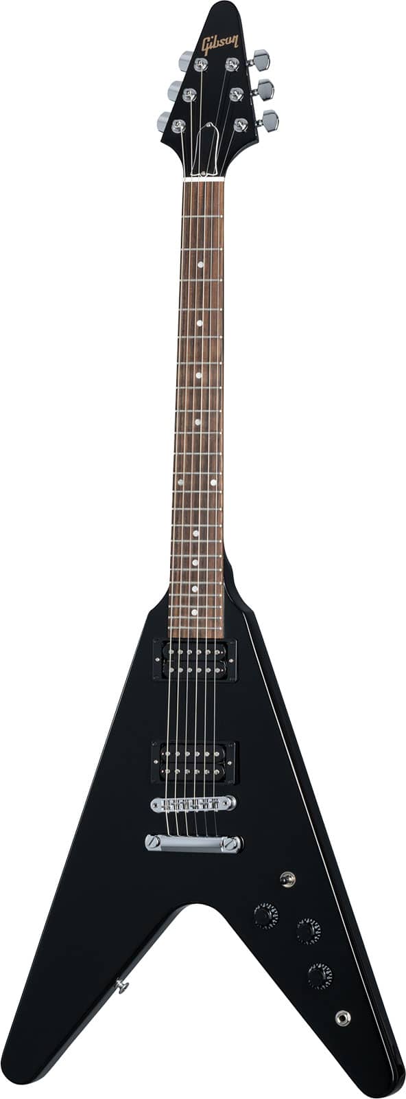 GIBSON USA FLYING V 80S EBONY DESIGNER OC