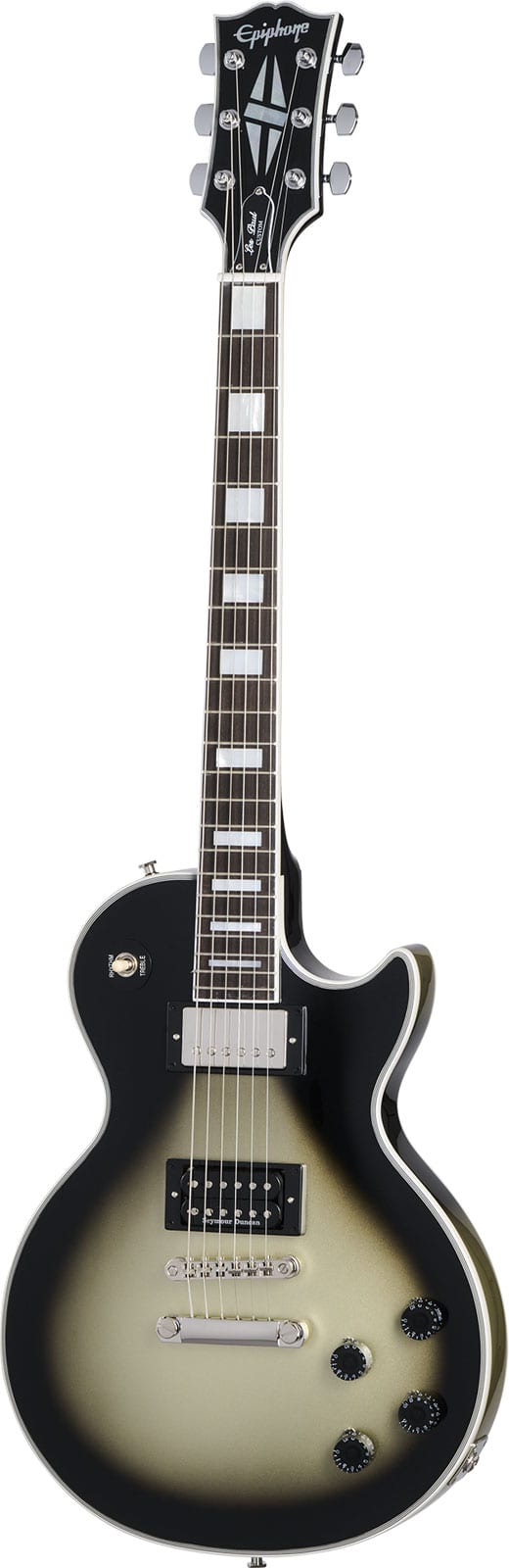 EPIPHONE ADAM JONES 1979 LES PAUL CUSTOM ANTIQUE SILVERBURST