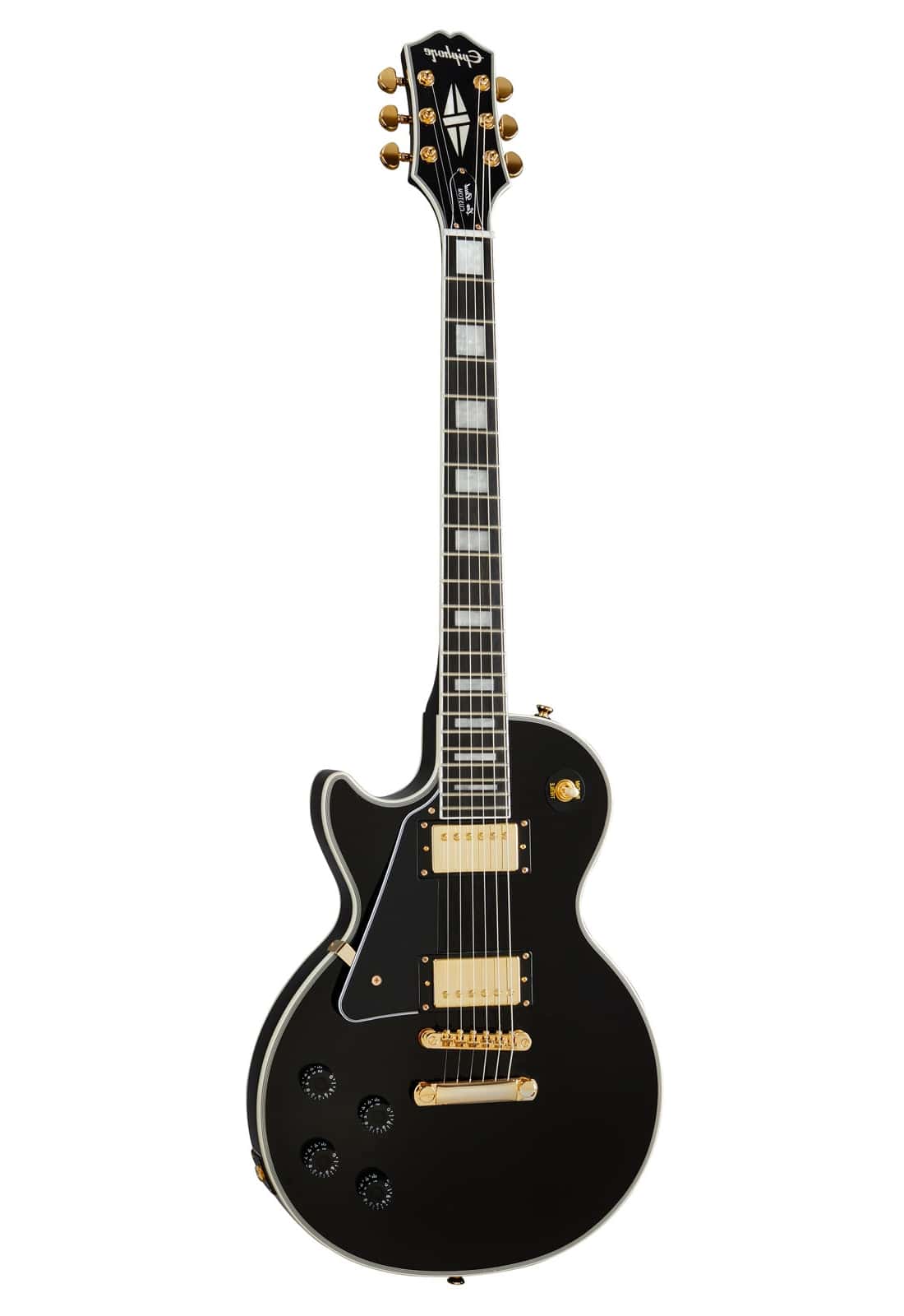 EPIPHONE LES PAUL CUSTOM EBONY GAUCHER ORIGINAL IBG