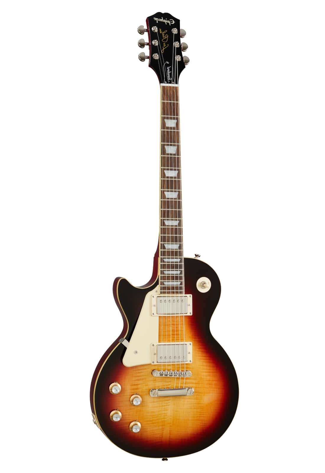 EPIPHONE LES PAUL STANDARD 60S BOURBON BURST GAUCHER ORIGINAL IBG