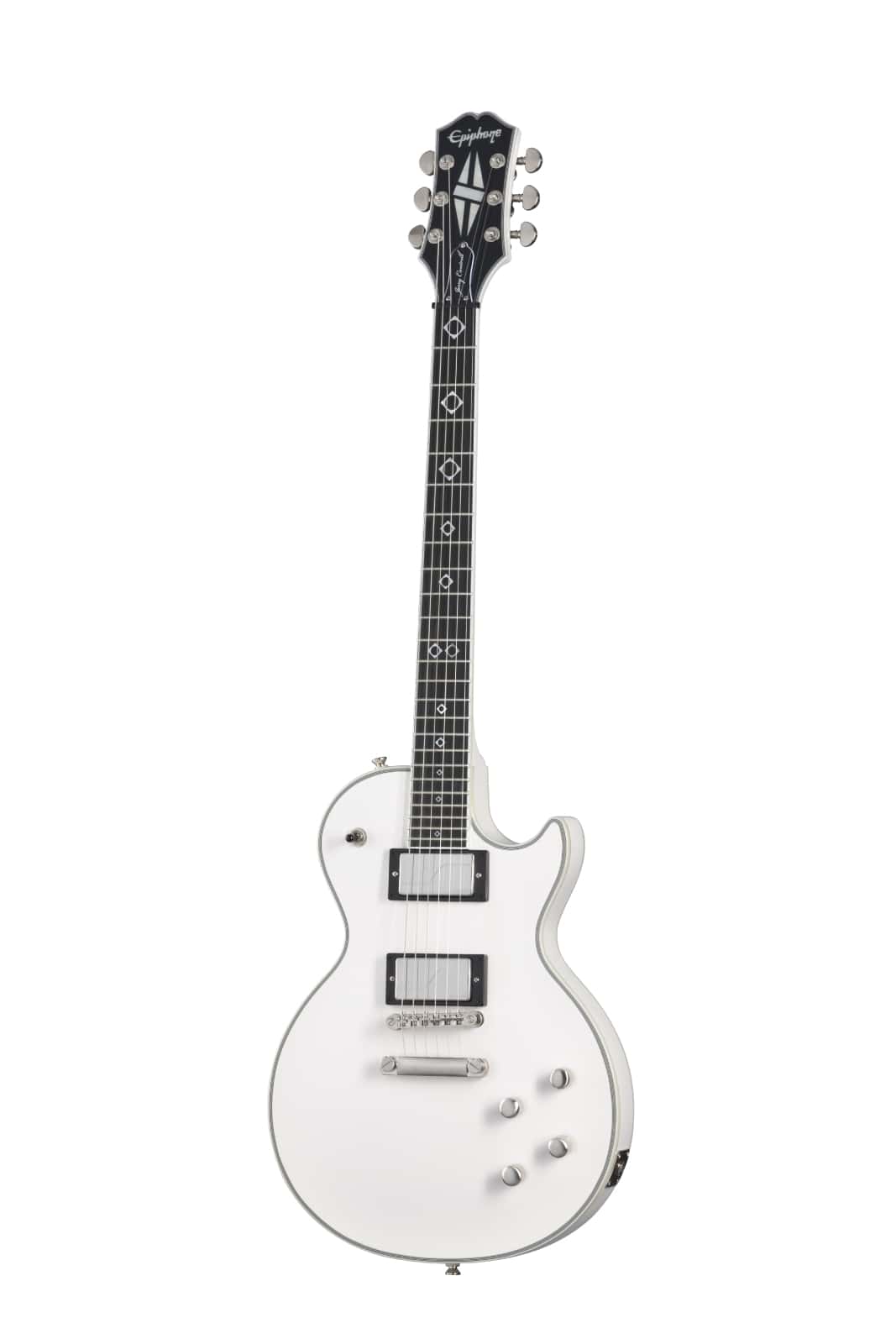 EPIPHONE LES PAUL CUSTOM PROPHECY ARTIST JERRY CANTRELL+ ETUI BONE WHITE IBG