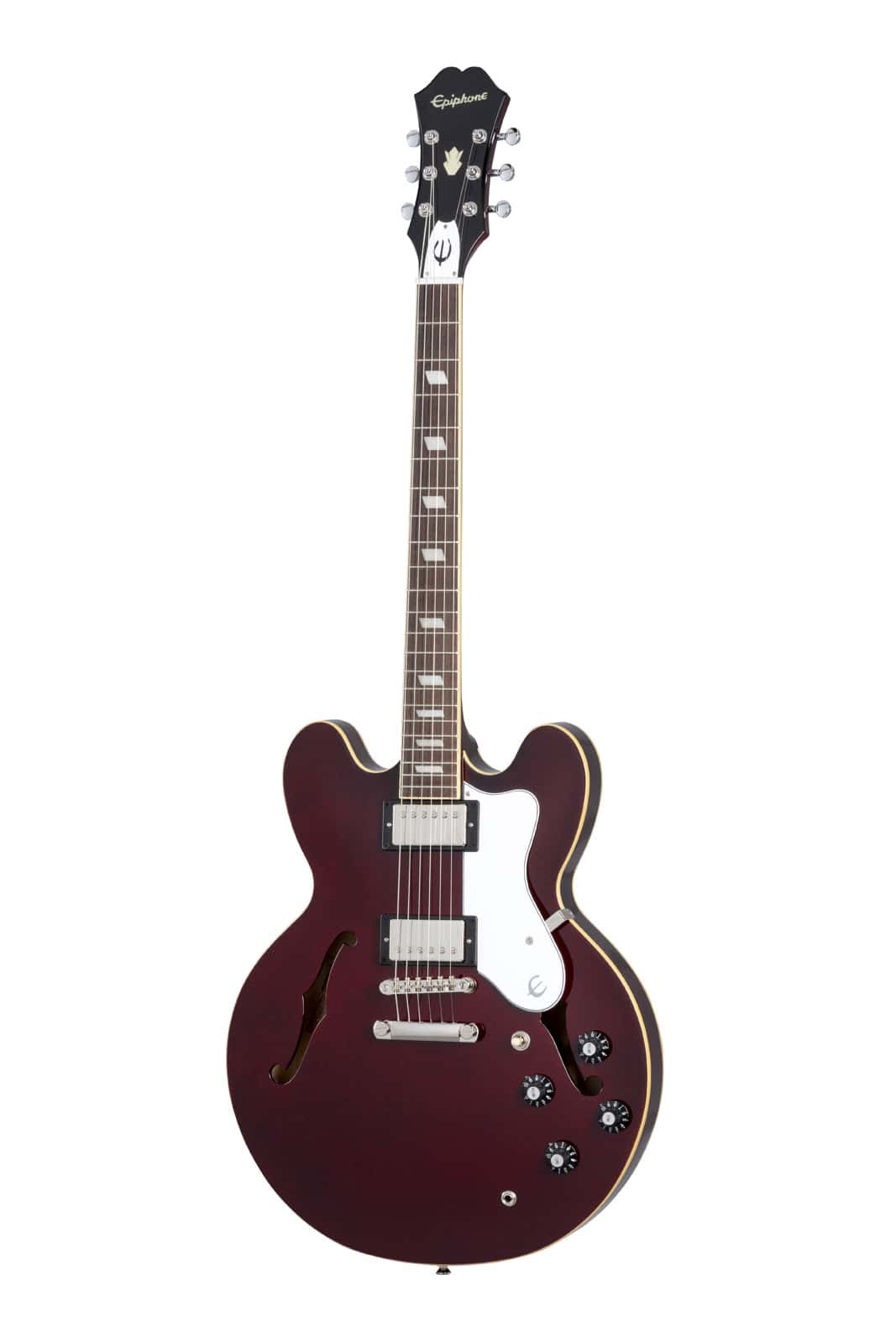 EPIPHONE RIVIERA ARTIST NOEL GALLAGHER + ETUI DARK RED WINE IBG - STOCK-B