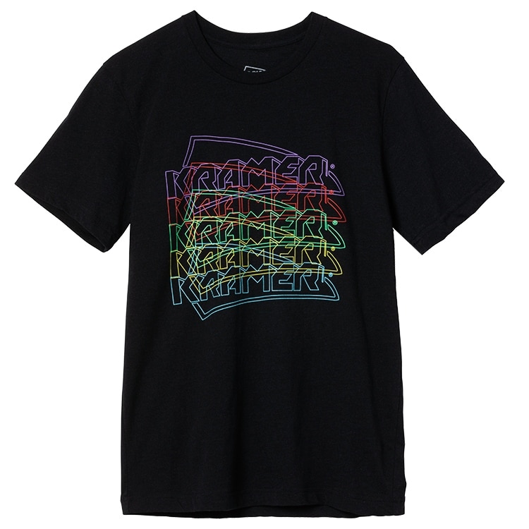 KRAMER LIFESTYLE KRAMER NEON TEE BLACK MD