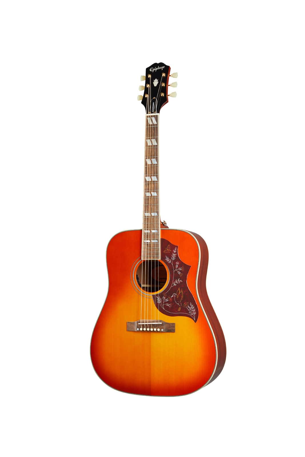 EPIPHONE HUMMINGBIRD AGED CHERRY SUNBURST IBGCS