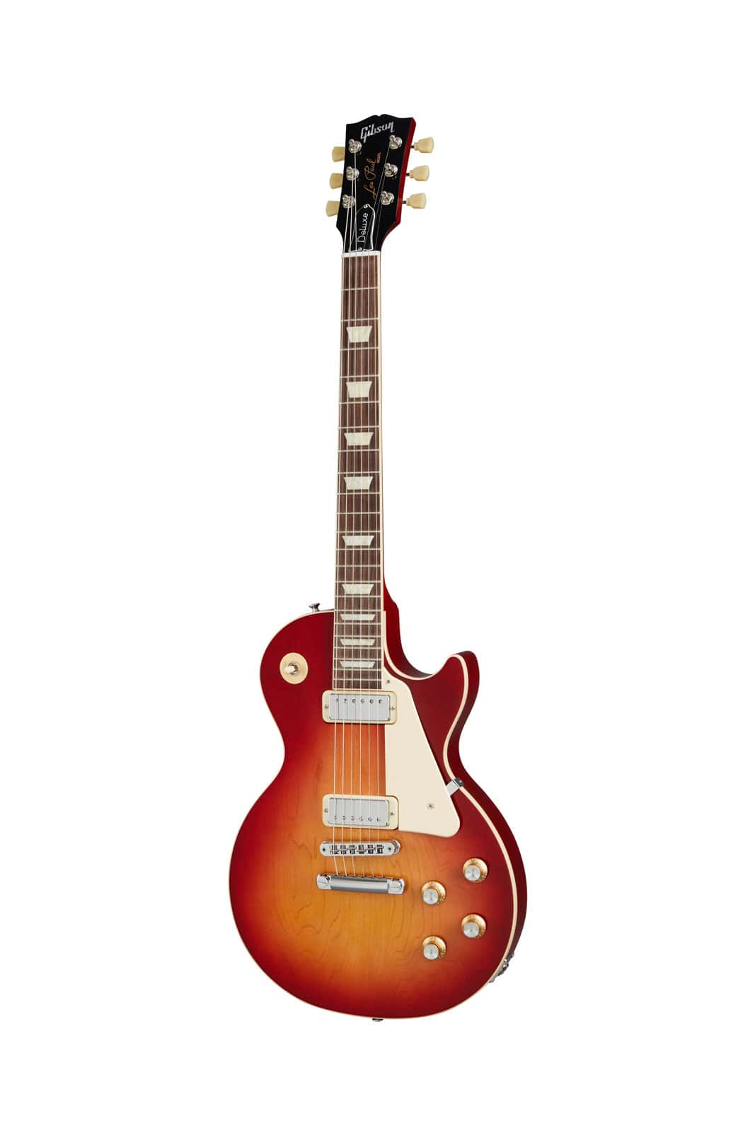 GIBSON USA ORIGINAL LES PAUL DELUXE 70S 70S CHERRY SUNBURST - RECONDITIONNE