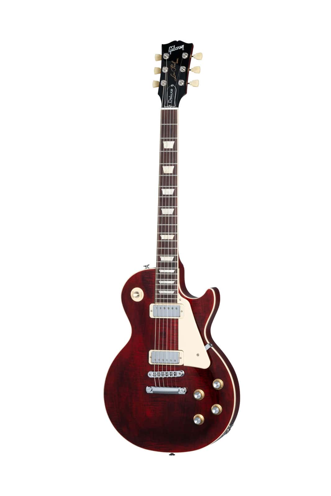 GIBSON USA LES PAUL 70S DELUXE PLAIN TOP WINE RED OC