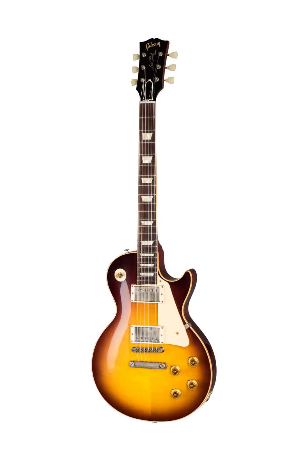 GIBSON CUSTOM LES PAUL STANDARD 1958 REISSUE VOS BOURBON BURST CS HRC