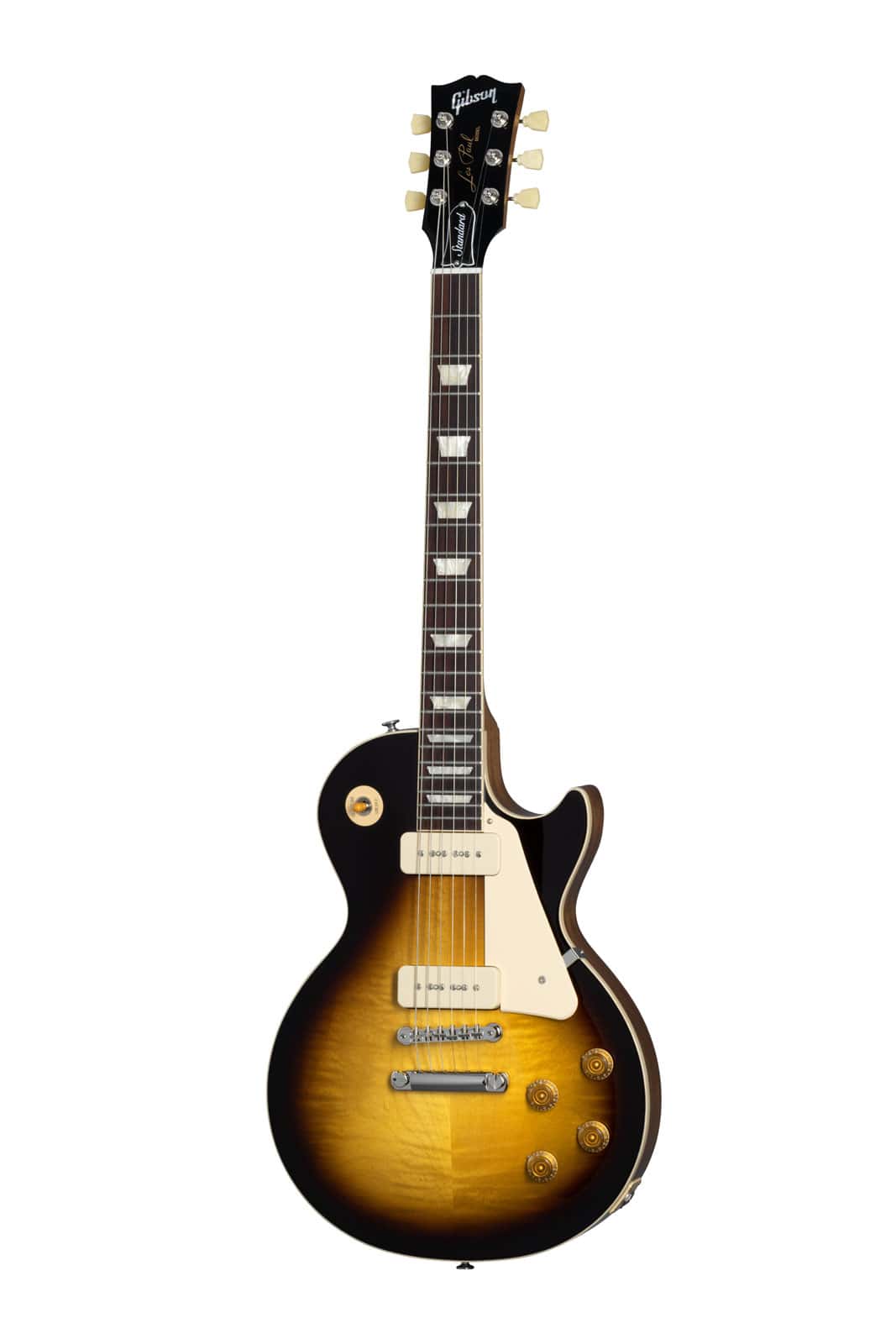 GIBSON USA LES PAUL STANDARD 50S P-90 PLAIN TOP TOBACCO BURST OC