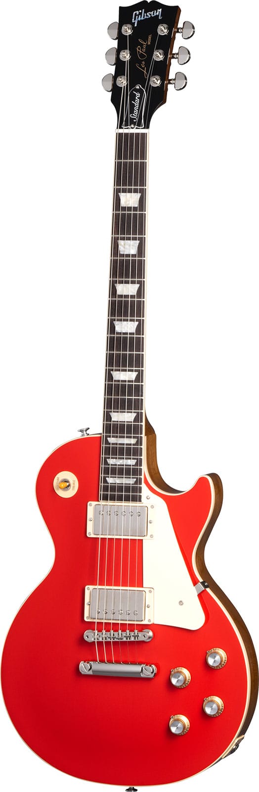 GIBSON USA LES PAUL STANDARD 60S PLAIN TOP CARDINAL RED TOP