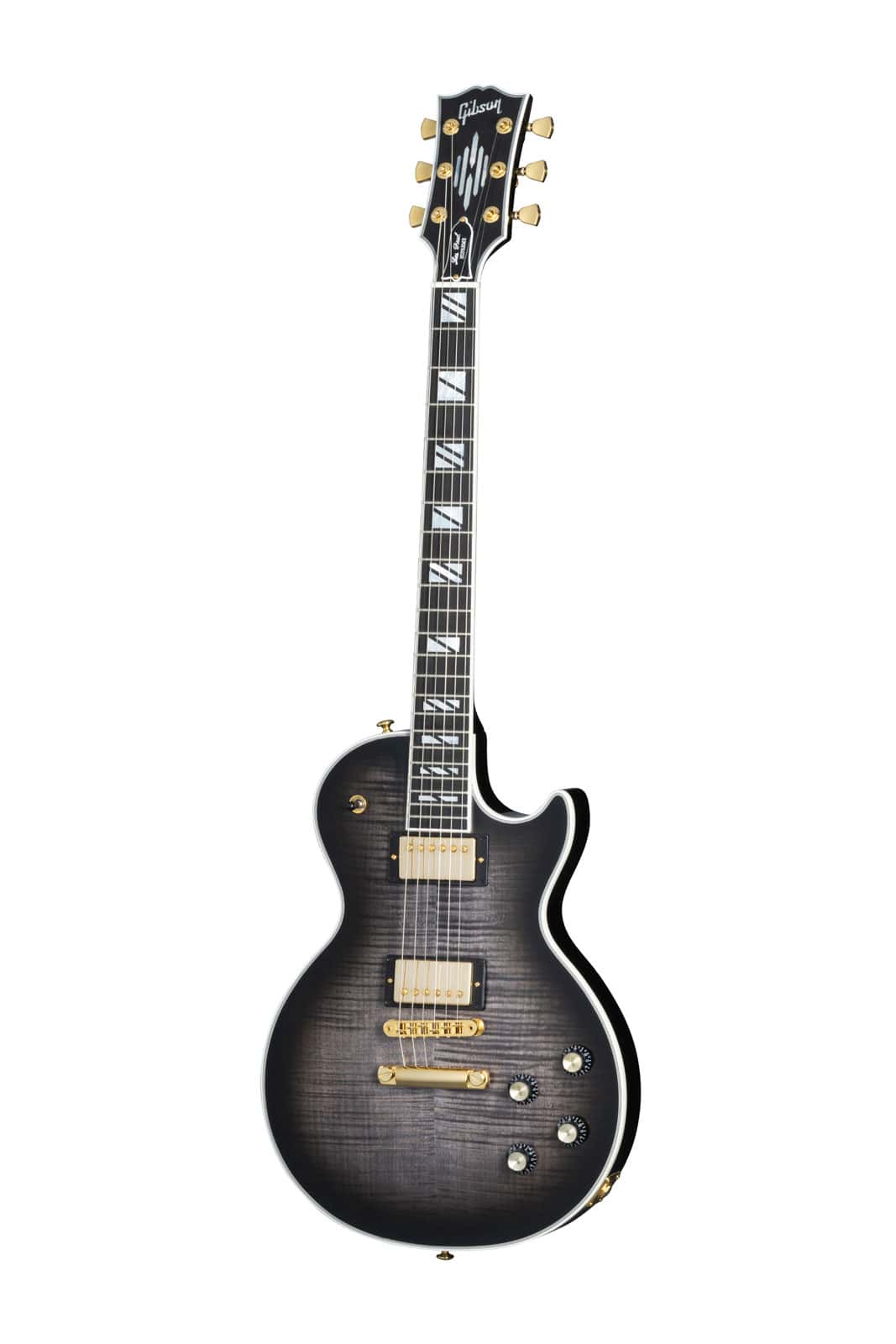 GIBSON USA LES PAUL SUPREME TRANSPARENT EBONY BURST MC