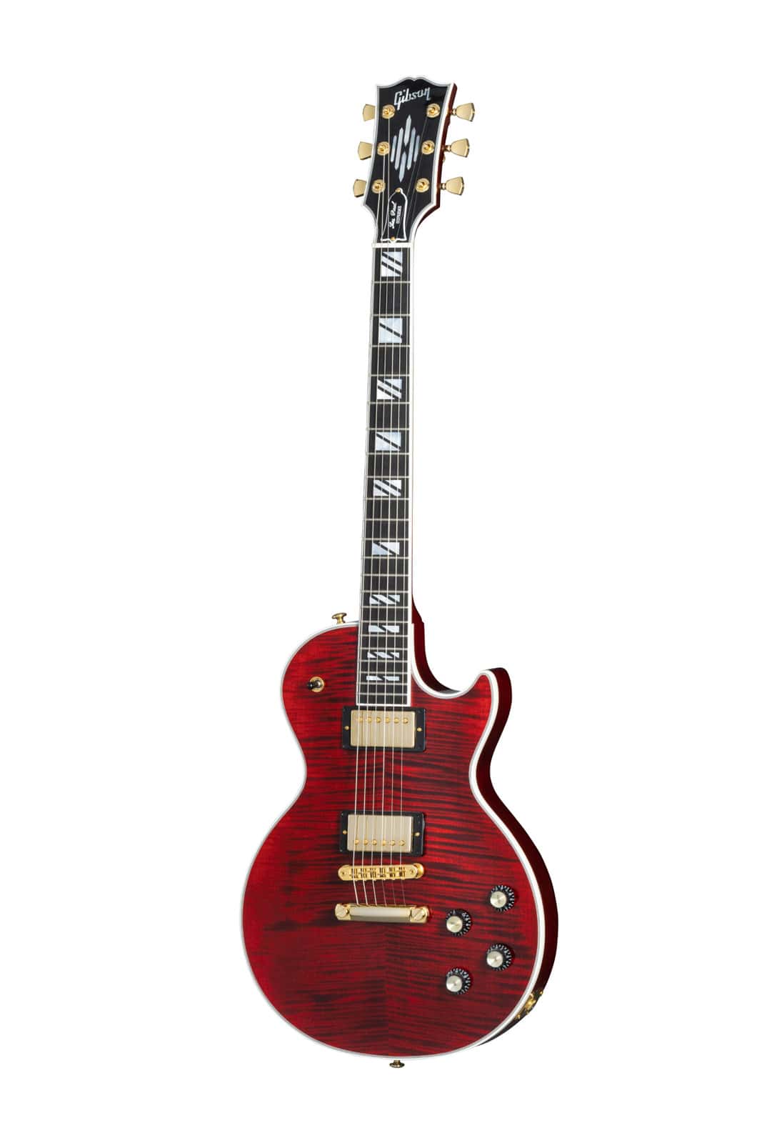 GIBSON USA LES PAUL SUPREME WINE RED MC