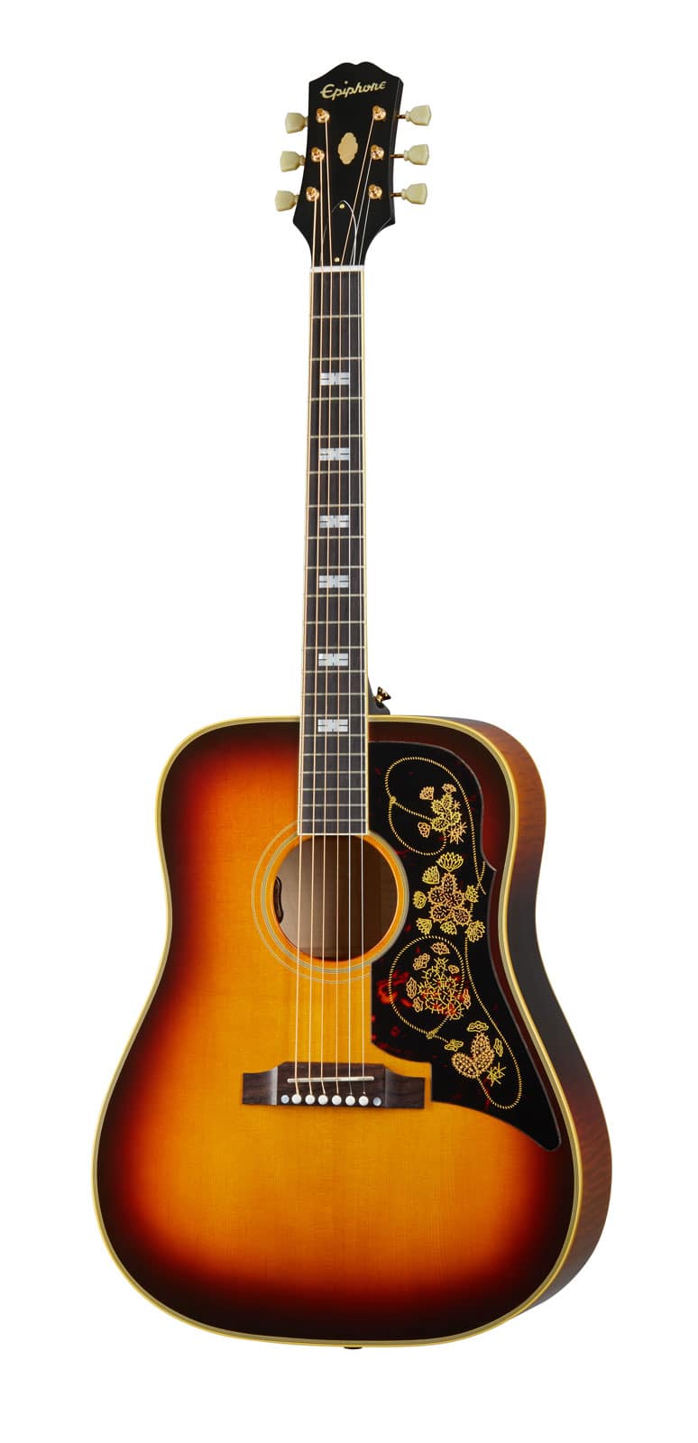 GIBSON ACOUSTIC FRONTIER EPIPHONE FRONTIER BURST GAUCHER OC