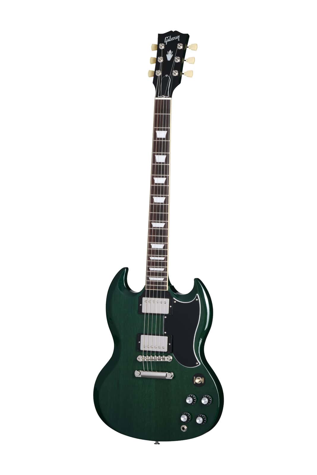 GIBSON USA SG STANDARD '61 STOP BAR TRANSLUCENT TEAL