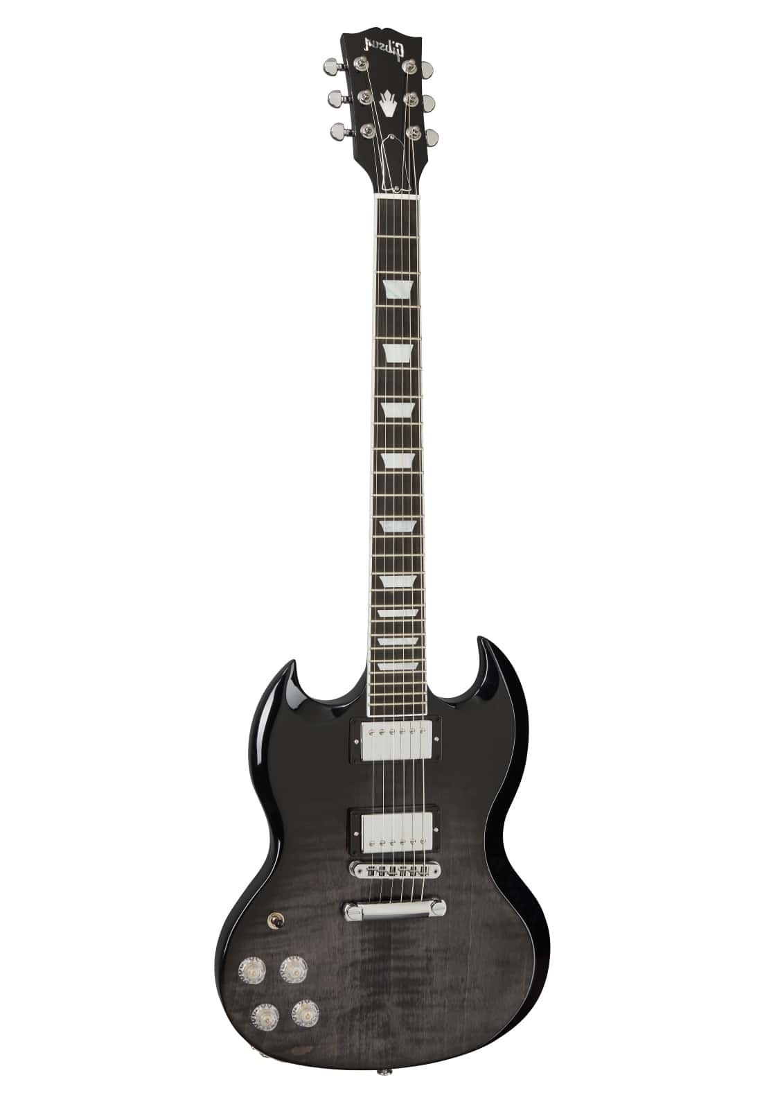 GIBSON USA SG MODERN TRANS BLACK FADE GAUCHER MC