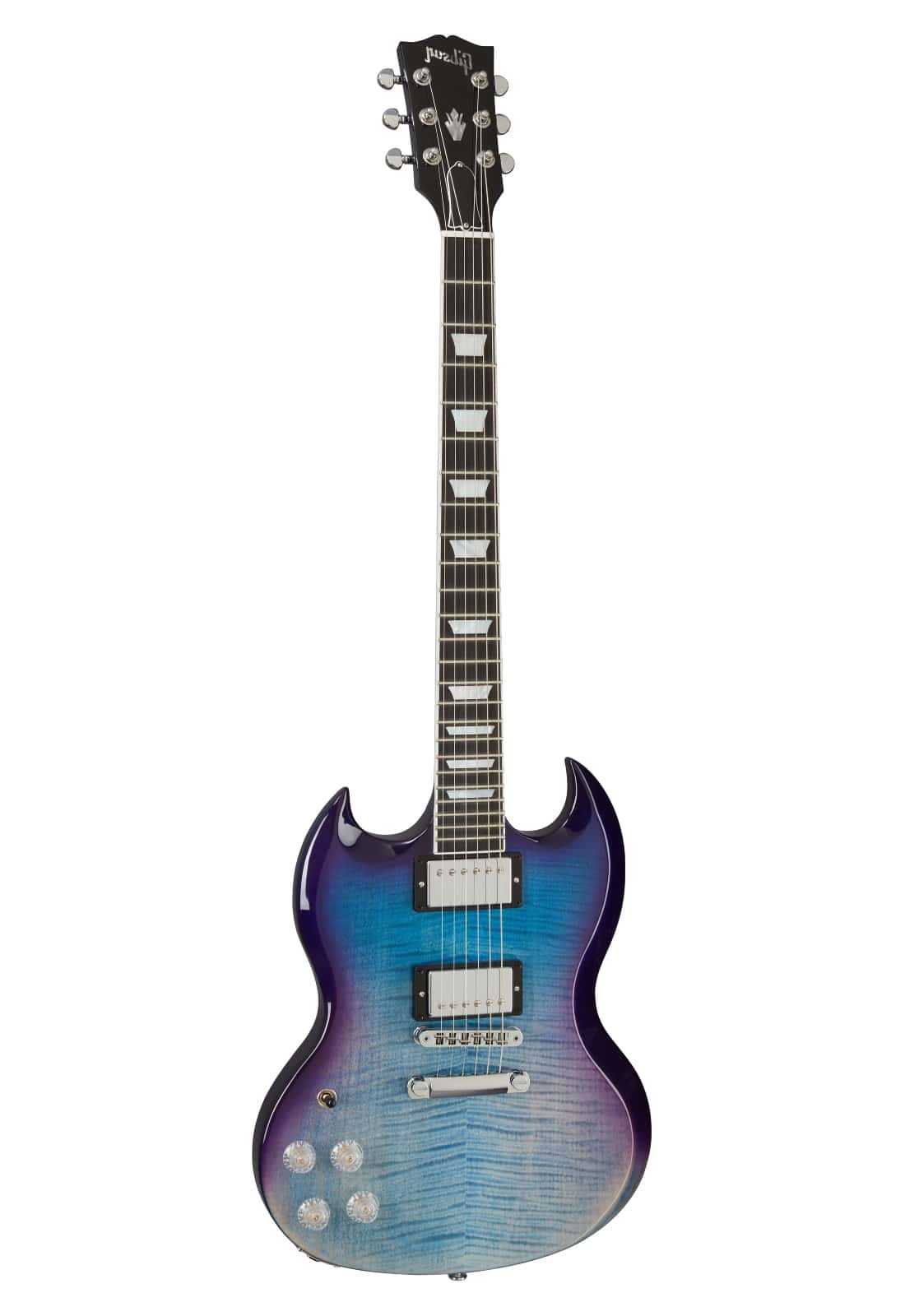 GIBSON USA SG MODERN BLUEBERRY FADE GAUCHER MC