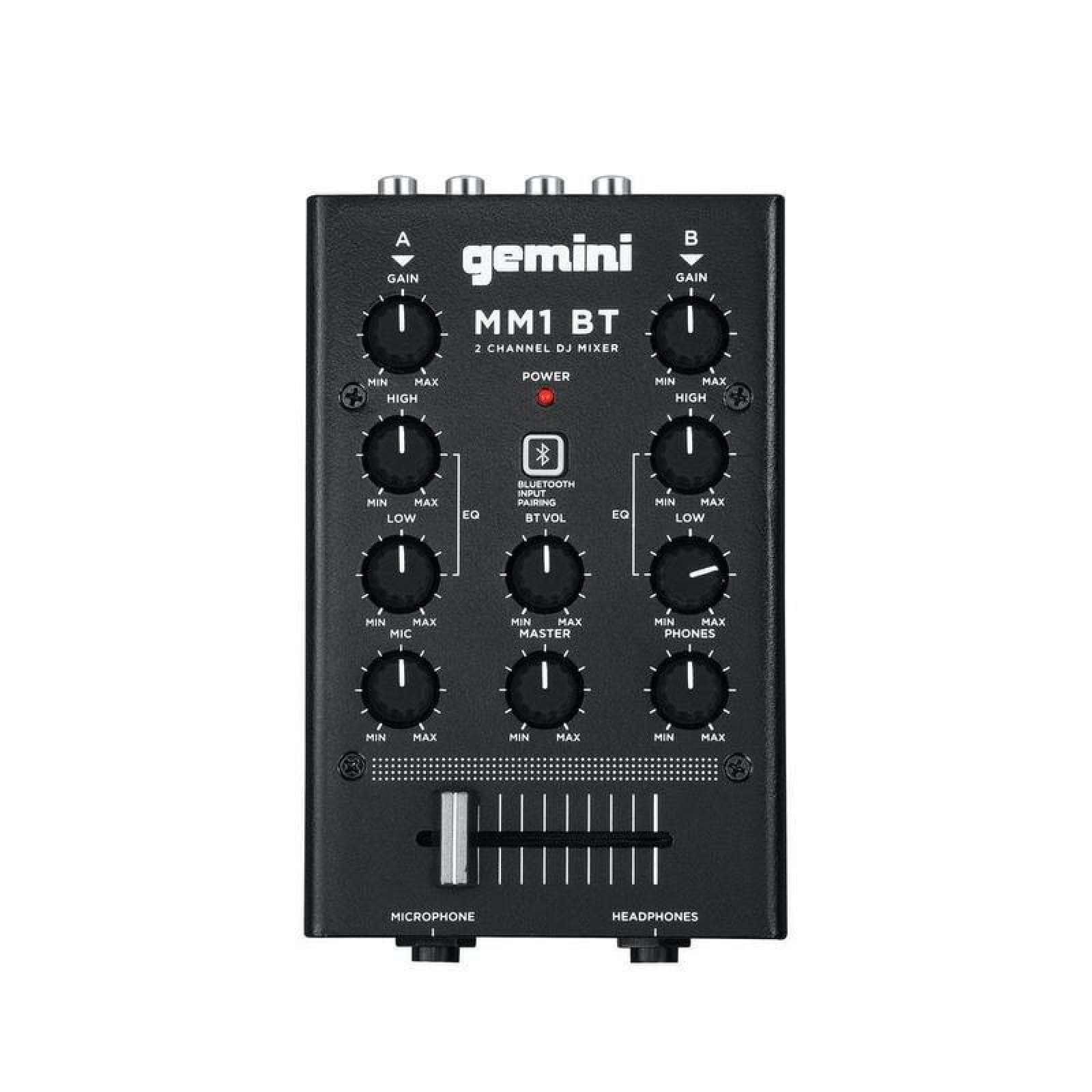 MM1BT - TABLE DE MIXAGE - 2 CANEAUX (BLUETOOTH)