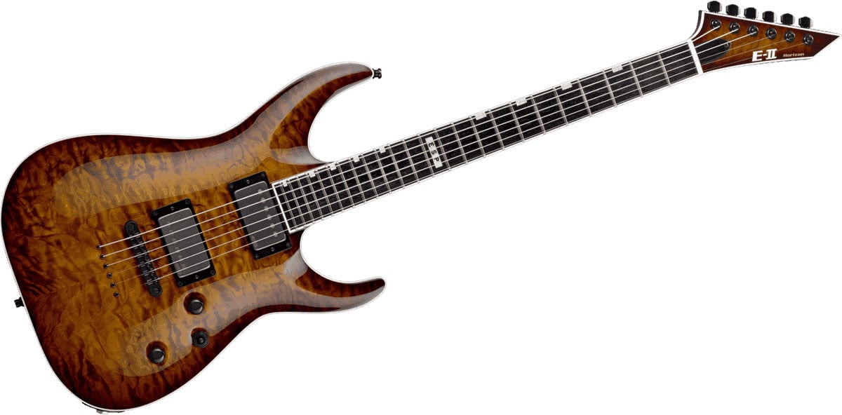 ESP E-II HORIZON NT-II TIGER EYE SUNBURST