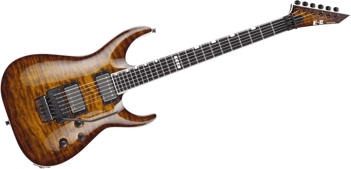 ESP E-II HORIZON FR-II TIGER EYE SUNBURST