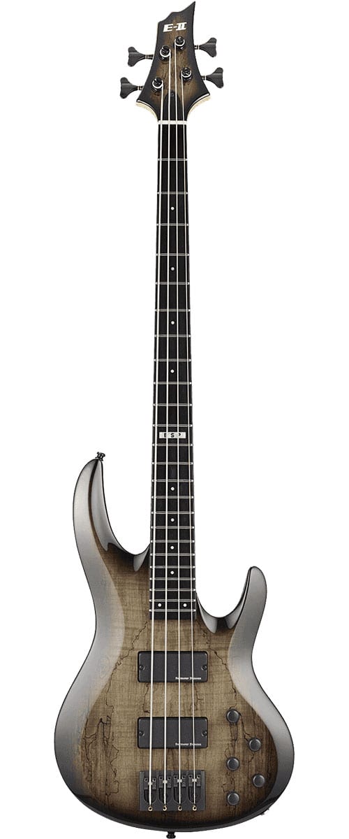 ESP E-II BTL 4 CORDES BLACK NATURAL BURST