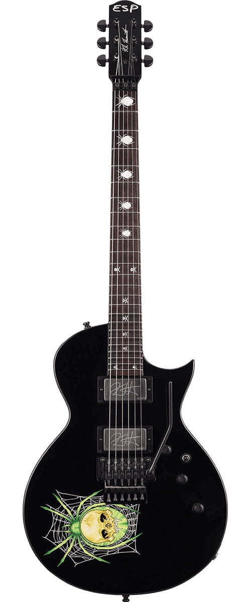 ESP SIGNATURE KIRK HAMMETT KH-3 SPIDER 30TH BLACK