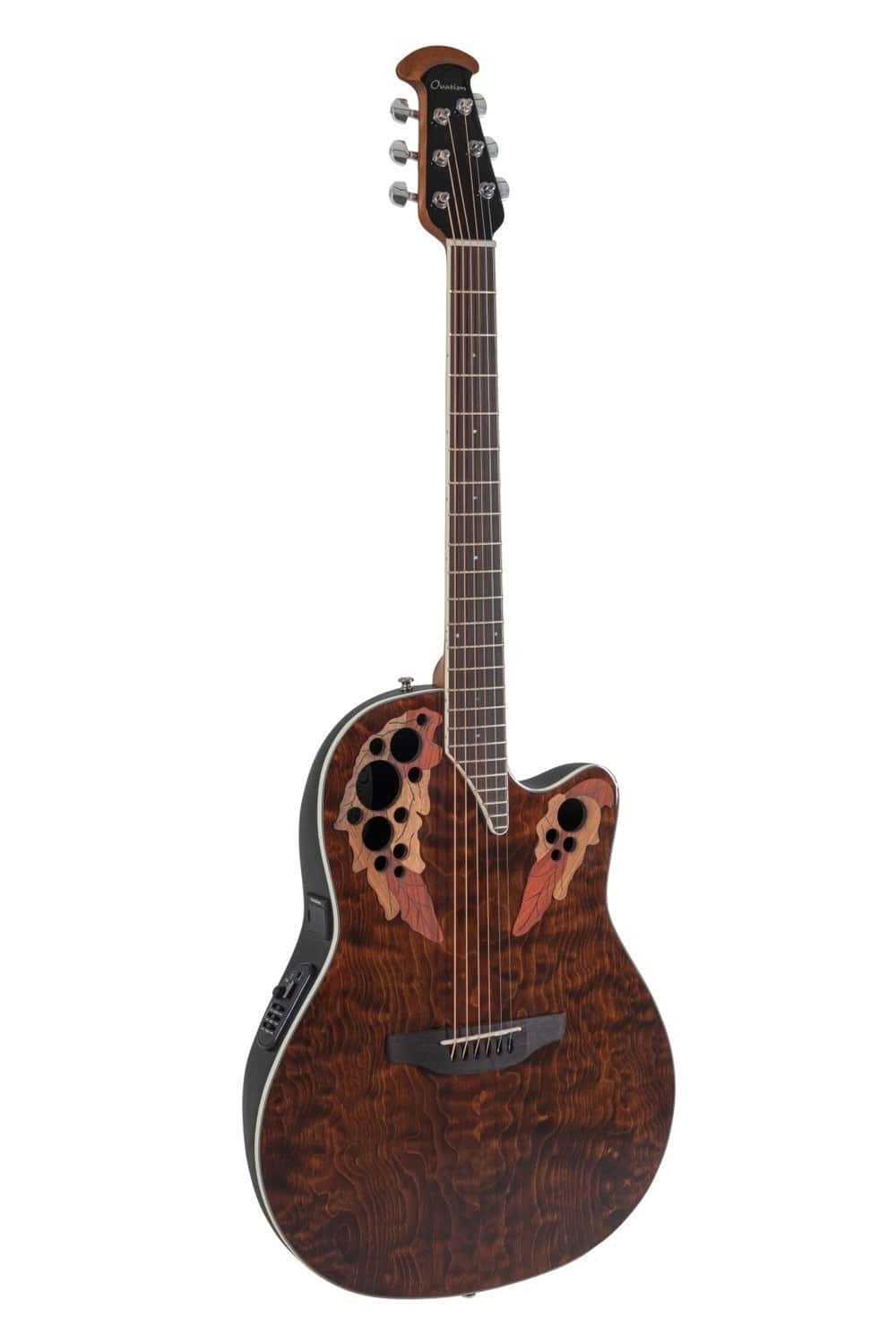 OVATION CELEBRITY ELITE PLUS SUPER SHALLOW TIGER EYE