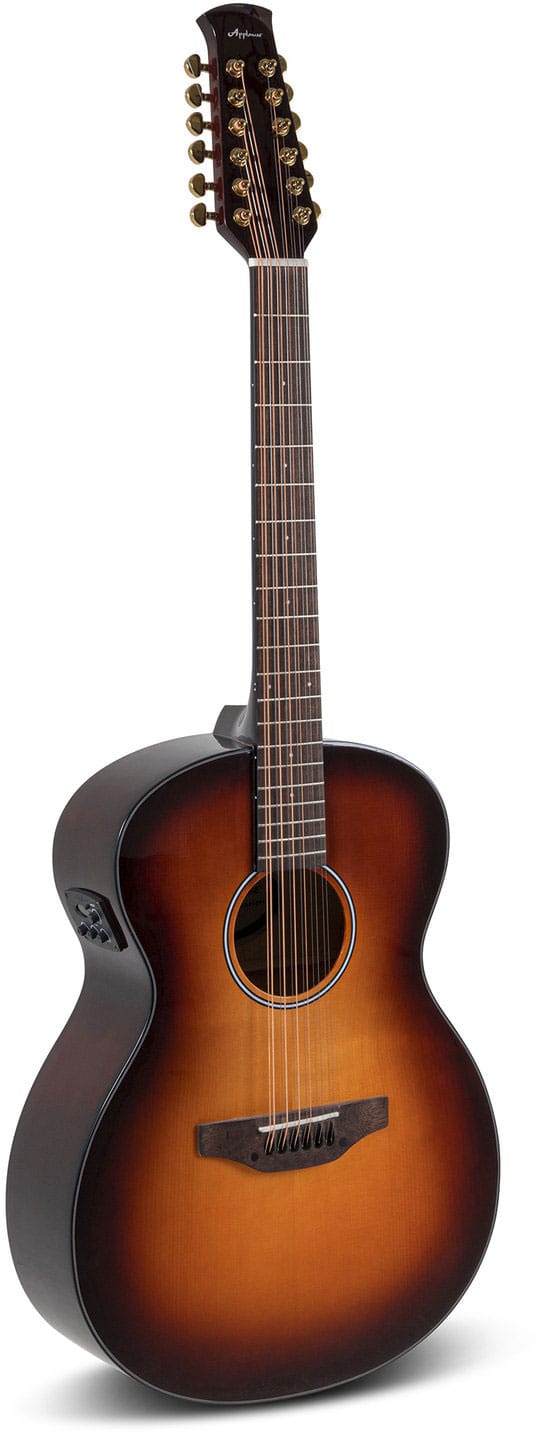 APPLAUSE GUITARE ACOUSTIQUE WOOD CLASSICS AAJ96-1 JUMBO 12 CORDES SUNBURST