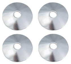 GIBRALTAR COUPELLES METAL POUR TILTER DE PIED DE CYMBALE (X 4) 